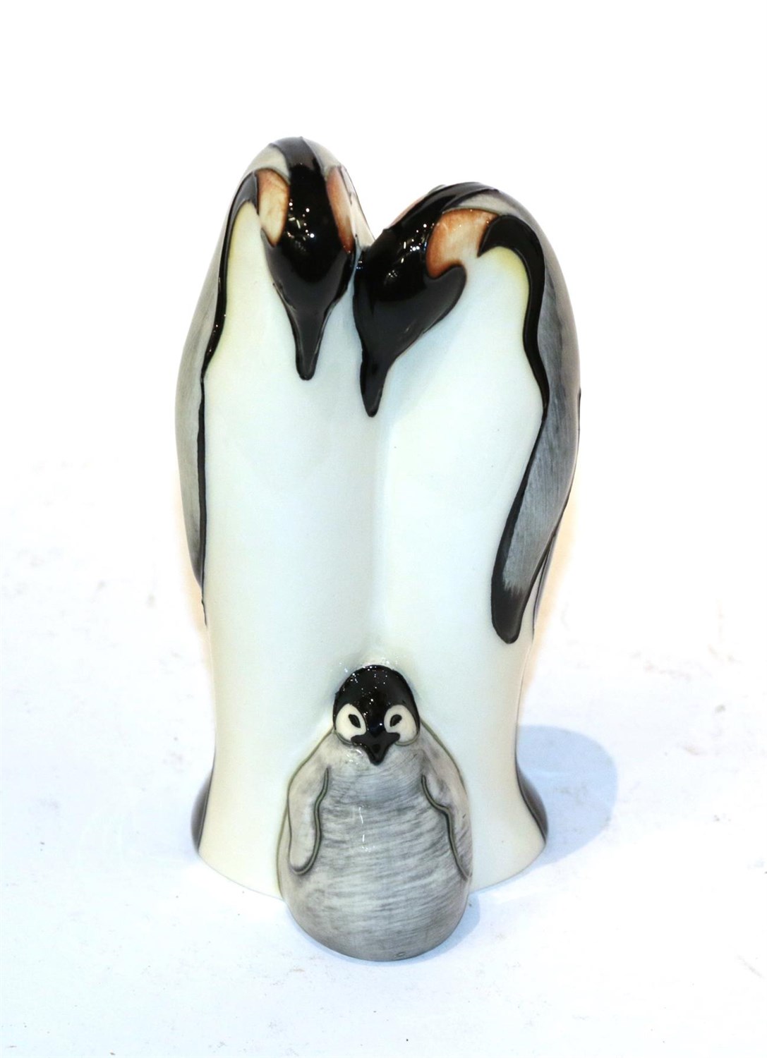 Lot 38 - A Moorcroft Family of Emperor penguins figure group
