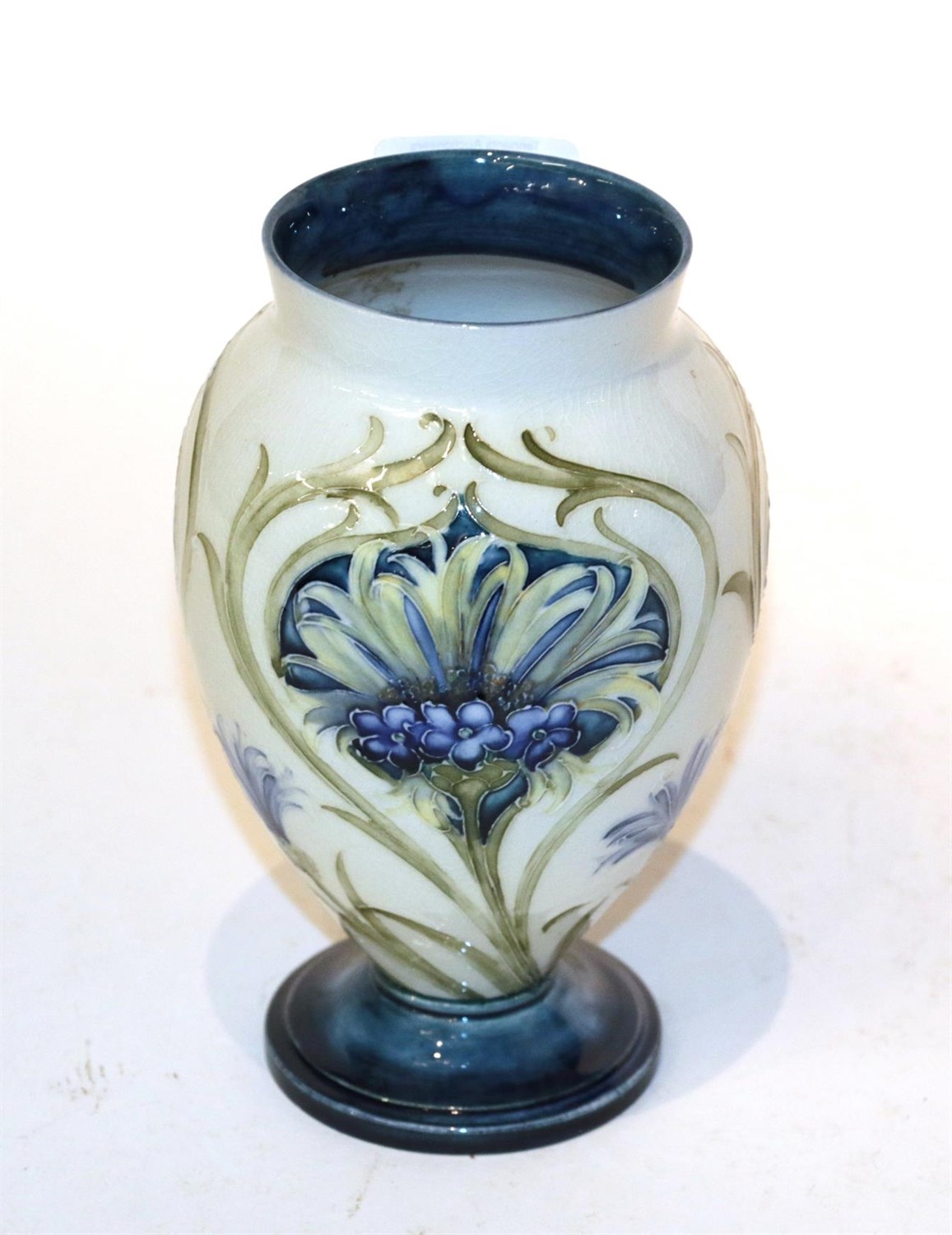 Lot 44 - A William Moorcroft for Macintyre Florian ware vase