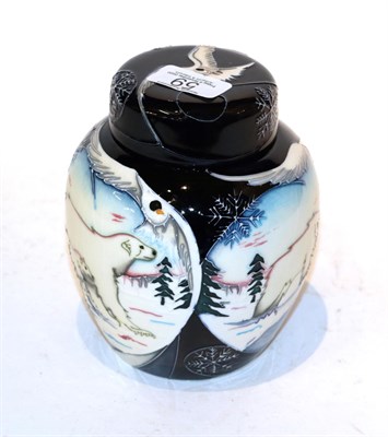 Lot 59 - A Moorcroft collector's club Arctic Tundra ginger jar and cover