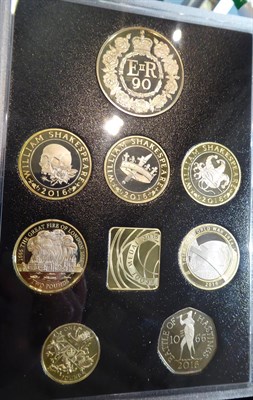 Lot 117 - 2 x UK Proof Sets comprising: 2012 a set of 10 coins: 8 x 'definitive' circulating coins: £2...