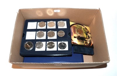 Lot 204 - A 'Change Checker' Album Containing Approximately 80 x English Coins, Victoria to Elizabeth II,...
