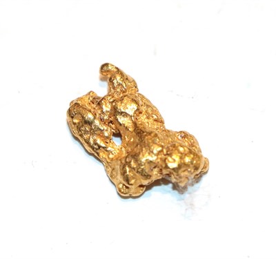 Lot 216 - A gold nugget, 7 grams approximately