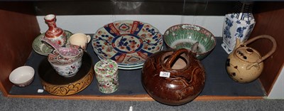 Lot 264 - Quantity of Chinese and English ceramics, 20th/21st century including Canton bowl, pair...