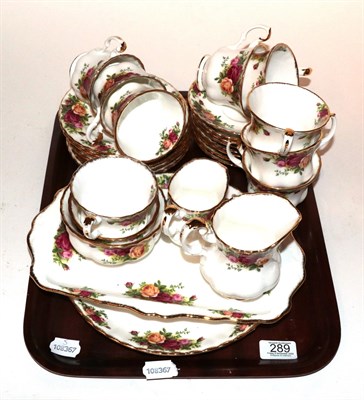 Lot 289 - Royal Albert Old Country Rose pattern tea wares