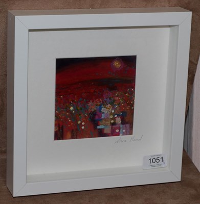 Lot 1051 - Sara Mead (Contemporary) ''Village Life'' Signed, mixed media, together with a further mixed...
