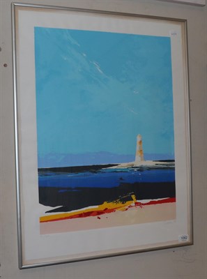 Lot 1062 - Donald Hamilton Fraser RA (1929-2009) ''The Lighthouse'' Signed and numbered 110/200,...