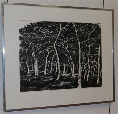 Lot 1130 - David Blackburn MBE (1939-2016) ''Windy Trees Butternab'' Signed and dated 1975, inscribed to...