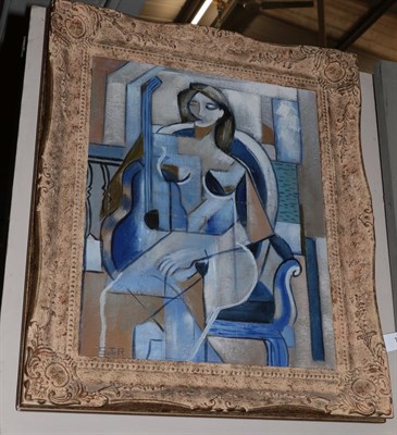 Lot 1132 - *Sutter (20th/21st centuty) Nude Signed, oil on canvas, 48cm by 38cm  Artist's Resale...