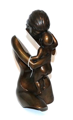 Lot 1158 - Jean-Louis Landraud (b.1956) French ''La Mère et l'Enfant'' Signed and dated 2001, inscribed...