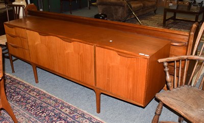 Lot 1284 - A Mcintosh & Co Ltd teak sideboard, 201cm by 47cm by 75cm