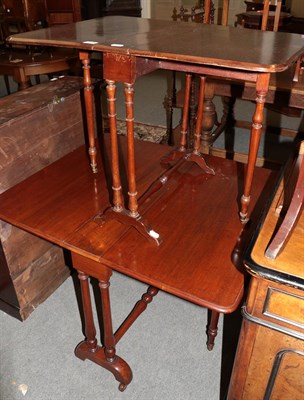 Lot 1364 - Two Victorian mahogany Sutherland tables