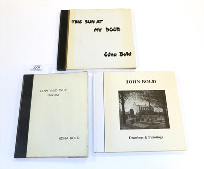 Lot 3006 - John Bold Bold (Edna) How and Why, Etcetera, no date, inserted are three photographs (two of...