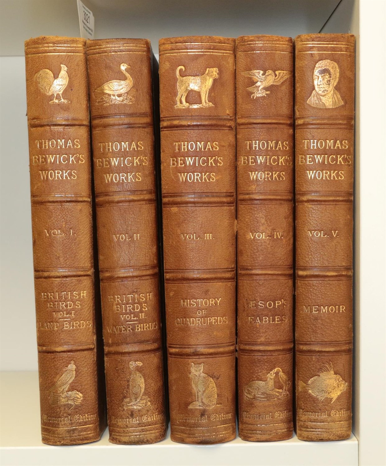 Lot 3021 - Bewick (Thomas) The Memorial Edition of Thomas Bewick's Works, Bernard Quaritch, 1885-87,...