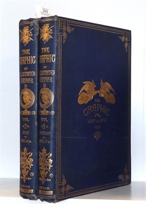 Lot 3043 - The Graphic The Graphic, An Illustrated Weekly Newspaper, Volume 2 and 3, July 1870 - June...