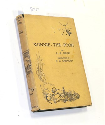 Lot 3047 - Milne (A.A.) Winnie-The-Pooh, Methuen, 1926, first edition, top edge gilt, dust wrapper,...