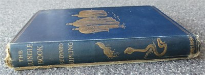 Lot 3056 - Kipling (Rudyard) The Jungle Book, Macmillan, 1894, first edition, all edges gilt, original...