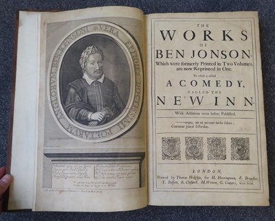 Lot 3064 - Jonson (Ben) The Works of Ben Jonson, Which were formerly Printed in Two Volumes, are now Reprinted