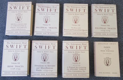 Lot 3079 - Swift (Jonathan), The Prose Works of Jonathan Swift, Oxford: Basil Blackwell for the...