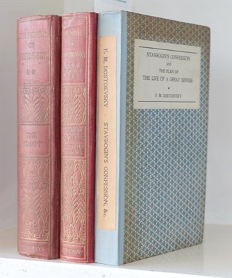 Lot 3081 - Dostoevsky (Fyodor) White Nights and Other Stories by Fyodor Dostoevsky, Heinemann, 1918,...