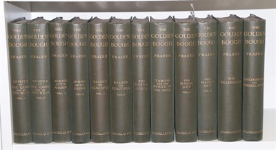 Lot 3090 - Frazer (James George) The Golden Bough, A Study in Magic and Religion, Macmillan, 1930-36,...