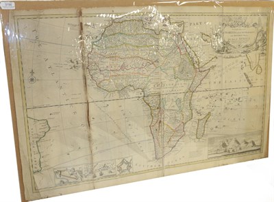 Lot 3156 - Moll (H.) Map of Africa, According to ye Newest and Most Exact Observations ..., large hand...