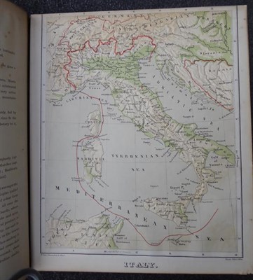 Lot 3169 - Atlas Sonnenschien & Allen's Royal Relief Atlas of All Parts of the World, no date [preface...
