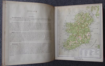 Lot 3169 - Atlas Sonnenschien & Allen's Royal Relief Atlas of All Parts of the World, no date [preface...