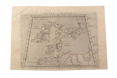 Lot 3174 - Ruscelli (Girolamo) after Claudius Ptolemy Tabula Europae I, an early map of the British Isles,...