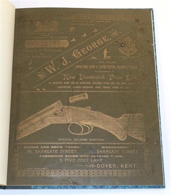 Lot 3195 - W.J. George W.J. George, Sporting Gun & Ammunition Manufacturer, New Illustrated Price List, Dover