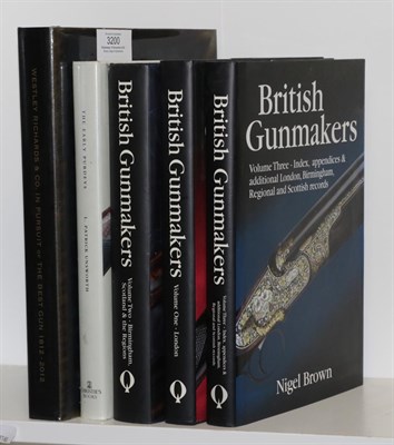 Lot 3200 - Brown (Nigel) British Gunmakers, Vol. I, London; Vol. II, Birmingham, Scotland & the Regions;...