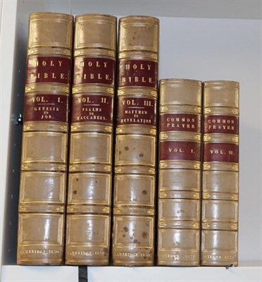 Lot 3239 - Holy Bible The Holy Bible, According to the Authorized Version ...., Cambridge University Press for