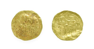 Lot 4031 - John II Comnenus, Gold Hyperpyron, 1118-1143 A.D. 4.19g, 31.1mm, 6h, Constantinople mint. Obv:...