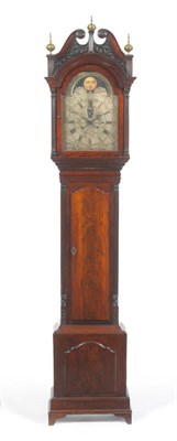 Lot 1213 - A Mahogany Eight Day Centre Seconds Longcase Clock with Calendar Displays, signed Joseph Brown,...