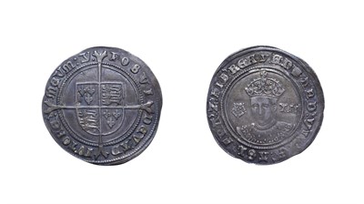 Lot 4059 - Edward VI, 1551 Shilling. 6.10g, 32.8mm, 8h. Mintmark y, third period, fine silver issue. Obv:...