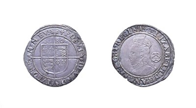 Lot 4066 - Elizabeth I, 1580 Sixpence. 2.83g, 26.4mm, 6h. Mintmark Greek cross, fifth issue. Obv: Bust 5a...