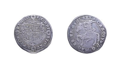 Lot 4069 - Charles I, 1625 Halfcrown. 14.62g, 35.9mm, 4h. Tower mint under king, mintmark lis, type 1a2....
