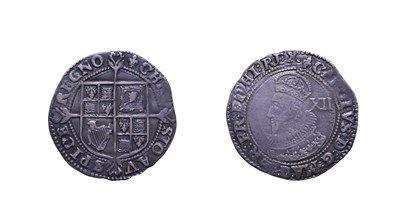 Lot 4075 - Charles I, 1625 Shilling. 5.81g, 31.1mm, 7h. Tower mint under the king, mintmark lis. Obv: Group A
