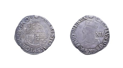Lot 4079 - Charles I, 1636 - 1638 Shilling. 5.96g, 29.4mm, 8h. Tower mint under the king, mintmark tun....