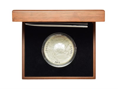 Lot 4205 - London Olympics 2012 Official Silver Proof £10, obv. Rank-Broadley portrait of the Queen, rev....