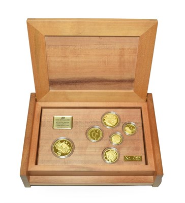 Lot 4284 - Australia, 6-Coin Gold Proof Set  2001 'Centenary of Federation' comprising: 2 dollars rev....