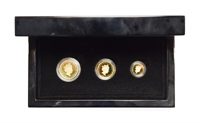 Lot 4304 - Tristan Da Cunha, 2018 Sovereign Set. A set of three 22k gold coins consisting of a sovereign...