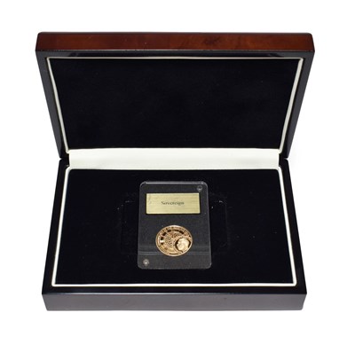 Lot 4320 - Gibraltar, 'Remembrance 100' Gold Proof Sovereign 2019 struck to commemorate the centenary of...