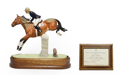 Lot 218 - Royal Worcester 'Stroller and Marion Coakes', model No. RW3872 by Doris Lindner, limited edition of