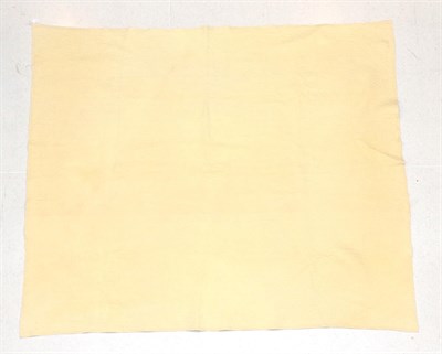 Lot 6039 - Late 19th Century North Country Reversible Quilt, pale lemon cotton to one side, pale mint...