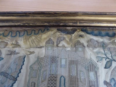 Lot 6110 - Late 17th Century Stumpwork Picture, incorporating various stitching styles including raised...