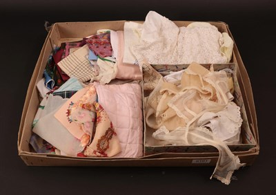 Lot 6161 - Collection of Assorted Early 20th Century Collars and Handkerchiefs, comprising modesty panels,...