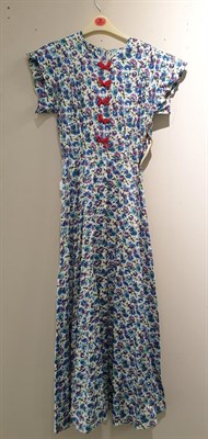 Lot 6166 - Circa 1940s and Later Assorted Ladies' Costume, comprising a 1940s full length evening dress...