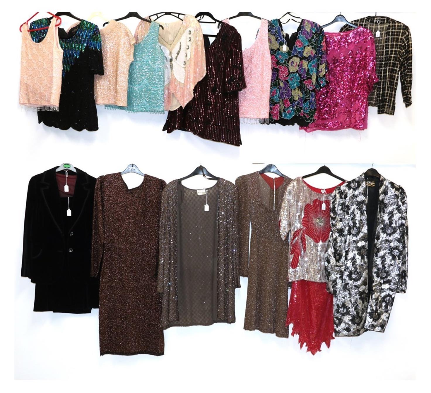 Lot 6173 - Assorted Circa 1960s and Later Ladies' Evening Wear, Separates, comprising a Maurice Henri...