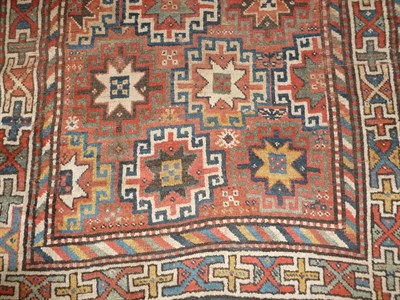 Lot 1269 - Kurdish Rug Persian Kurdistan The polychrome field of Memling guls enclosed by an ivory border...