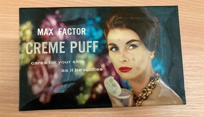 Lot 6279 - Circa 1950s and Later Max Factor Counter Top Advertising Cards, comprising five Sheer Genius,...